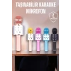 Taşınabilir Bluetooth Karaoke Mikrofon: Hafıza Kart Girişli Etkileyici Performans