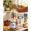 Taşınabilir Cam Blender 450 ml 350 ml Çift Hazneli Smoothie Blender