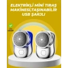 Taşınabilir cep boyunda şarjlı elektrikli tıraş makinesi