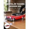 Taşınabilir Klasik Araç Tasarımlı Kablosuz Hoparlör