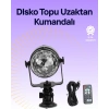 Taşınabilir ve Dayanıklı Plastik Kristal LED Disko Işığı