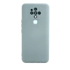 Tecno Camon 16 Kılıf Nano İçi Kadife Silikon - Buz Mavisi