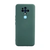 Tecno Camon 16 Kılıf Nano İçi Kadife Silikon - Koyu Yeşil