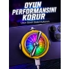 Telefon İçin RGB LED Manyetik Soğutma Fanı