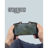Tetikli Mobil Gamepad Ergonomik Kavramalı Oyun Aparatı