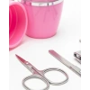 Tırnak Bakım Manikür Pedikür Seti 4 Parça Pembe Minimal ve Dayanıklı