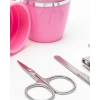 Tırnak Bakım Manikür Pedikür Seti 4 Parça Pembe Minimal ve Dayanıklı Yeni Nesil