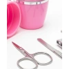 Tırnak Bakım Manikür Pedikür Seti 4 Parça Pembe Pratik Günlük Kullanım