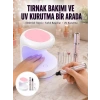 Tırnak Matkabı ve LED Oje Kurutucu 2’li Profesyonel Bakım Seti Yeni Nesil
