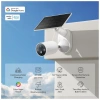 TP-LINK Tapo TC85 KIT (C425 KIT) 2K QHD 40Mpix Dış Mekan IP66 WiFi 15Mt. Renkli Gece Görüşü İki Yönlü Ses Yapay Zeka Destekli Güneş Enerjili Güvenlik Kamerası Kiti(1923)