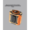 Turbo Mini Taşınabilir Fan – 100 Kademeli Dijital Hız Kontrolü ve Type-C Şarj (Kopya)