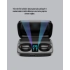 TWS Bluetooth Kulaklık 1800mAh Şarj Kutulu Dijital Ekranlı
