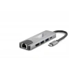 Type-C 3.0 Hub Pd Hdmı 4K 30Hz Lan 100M 5 Port 5 Gbps Gri HDX7831