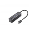 Type-c 3.2 Gen2 Hub 4 Port 10 Gbps Siyah TU1009