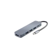 Type-C Hub 4*Usb3.0 + Dc Sv Gri HDX7044