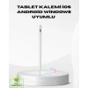 Type-C Şarjlı Dokunmatik Kalem – iPad iPhone ve Android Uyumlu Sessiz Çalışan