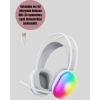 Type-C Şarjlı RGB Işıklı Bluetooth Oyuncu Kulaklığı