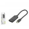 Type-c To Hdmı Görüntü Dönüştürücü 4K 30Hz 20 Cm Siyah HDX7898