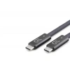 Type-C Usb4 40 Gbps 240W 8K 60 Hz Şarj Ve Data Kablosu 0.5 M Siyah HDX7885