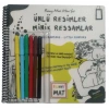 Ünlü ler Minik Ressamlar - Funny Mat Mini Set (Aktivite Seti)