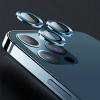 USAMS İphone 12 Pro Max 3D Metal Çerçeveli Kamera Lens Koruyucu-(5775)