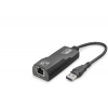 Usb 3.0 Ethernet Adaptör Gigabit Siyah HDX7867