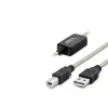 Usb Printer Kablosu 10 M - Silver Siyah HDX7559
