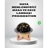USB Projeksiyon Gece Lambası ve Hava Nemlendirici – Aromaterapi Destekli Taşınabilir Mini