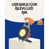 USB Şarjlı Mini LED Anahtarlık Fener