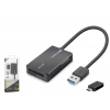 Usb Type-c 3.2 Gen1 All İn One Kart Okuyucu Cf Sd Microsd Ms 5 Gbps Siyah C313