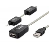 Usb Uzatma Kablosu 30 M - Silver Siyah HDX7525
