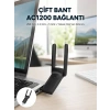 USB WiFi Adaptör – 1200 Mbps Hız