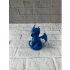 USLUCAN ALIŞVERİŞ 12 cm Mavi Ejderha Figürü Koleksiyonluk Dekoratif Biblo