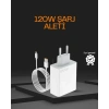 USLUCAN ALIŞVERİŞ 120 Watt Type C Şarj Başlığı Poco X3 X4 X5 Pro Uyumlu