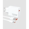USLUCAN ALIŞVERİŞ 120W Süper Hızlı Şarj Adaptörü – Type-C Kablo Dahil, Yüksek Voltaj Korumalı