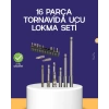 USLUCAN ALIŞVERİŞ 16 Parça Bits ve Adaptör Seti Vidalama Tamir Bakım Seti