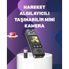 USLUCAN ALIŞVERİŞ 180° Dönebilen Lensli 1080P Mini Kamera