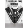 USLUCAN ALIŞVERİŞ 3 Başlıklı Profesyonel Tıraş Makinesi