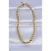 USLUCAN ALIŞVERİŞ 316L Çelik Gold Renk Arpa Model Kolye