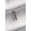 USLUCAN ALIŞVERİŞ 316L Çelik Gümüş Renk Çivi Model Piercing