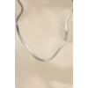 USLUCAN ALIŞVERİŞ 316L Çelik Silver Renk 45 cm İtalyan Zincir Model Kadın Kolye
