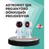 USLUCAN ALIŞVERİŞ 360° Ayarlanabilir Başlıklı Astronot Gece Lambası
