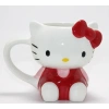 USLUCAN ALIŞVERİŞ 3D Hello Kitty Tasarımı Porselen Kupa Bardak