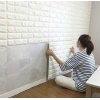 USLUCAN ALIŞVERİŞ 3D Tuğla Desenli Kendinden Yapışkanlı Duvar Paneli 58x38 cm