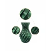 USLUCAN ALIŞVERİŞ 3D ÜRÜN SPİRAL VAZO YEŞİL