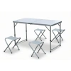 USLUCAN ALIŞVERİŞ 4 Sandalyeli Katlanabilir Masa Seti