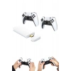 USLUCAN ALIŞVERİŞ 4K HD Görüntü Kaliteli Retro Game Stick 20000 Oyunlu Çift Kollu Beyaz Game Stick