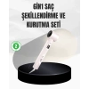 USLUCAN ALIŞVERİŞ 6 Başlıklı Hızlı Kurutma ve Bukle Şekillendirme Seti