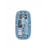 USLUCAN ALIŞVERİŞ 800 1600 DPI Ayarlanabilir Mavi Kablosuz Mouse Pilli