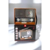 USLUCAN ALIŞVERİŞ Ahşap Görünümlü Retro Bluetooth Radyo USB,AUX Ve SD Kart Girişli